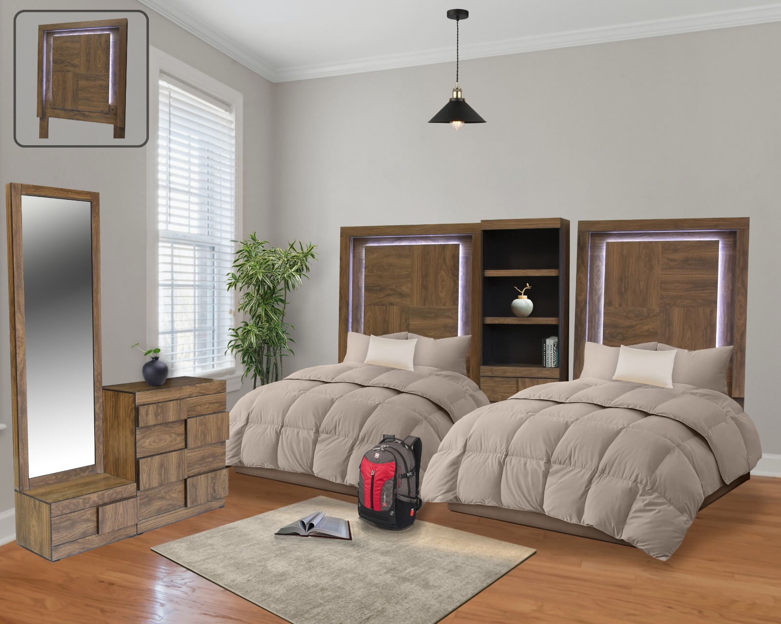 RECAMARAS GEMELAS YAMENA